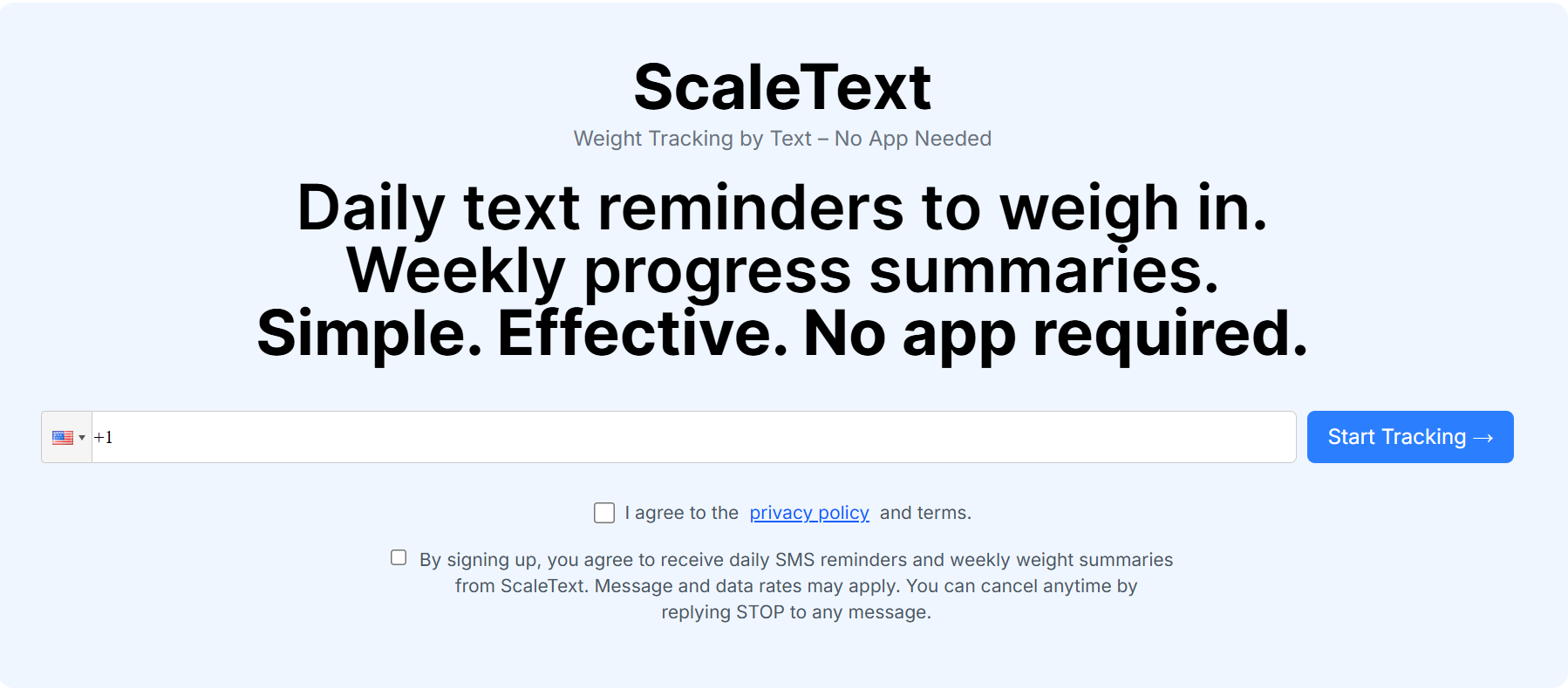 Opt-In Form Example